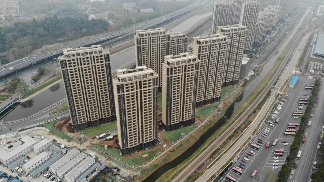 泰山经济适用房片区H地块室外施工最先！！！